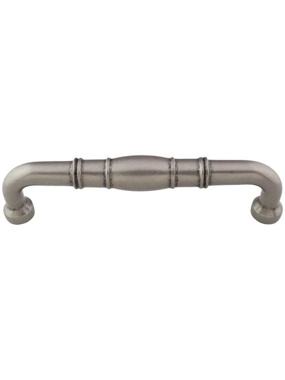 Normandy Cabinet Pull - 7 inch Center-to-Center in Antique Pewter.